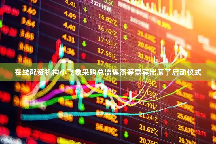 在线配资机构小飞象采购总监焦杰等嘉宾出席了启动仪式